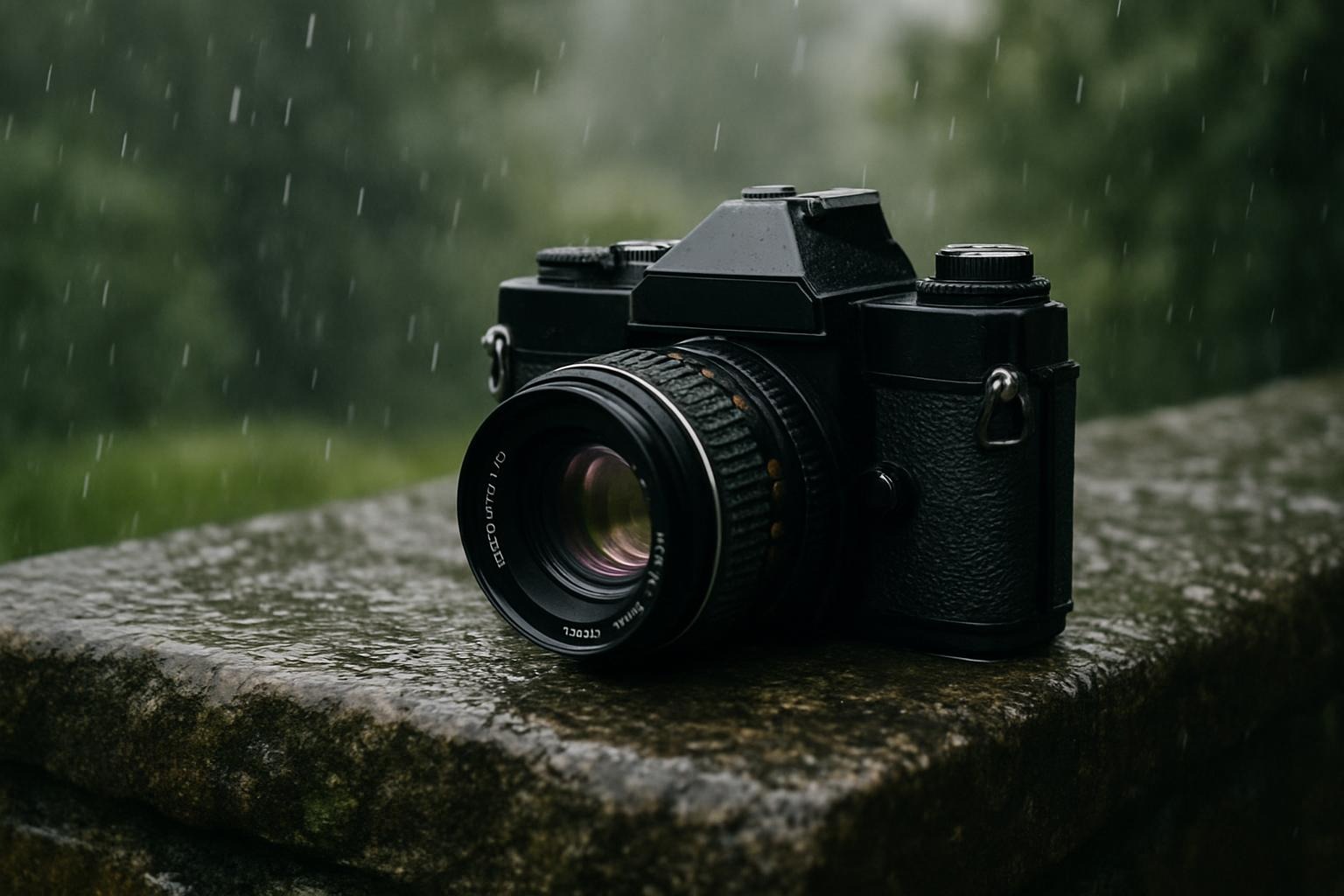 strumento di osservazione silenziosa in autunno