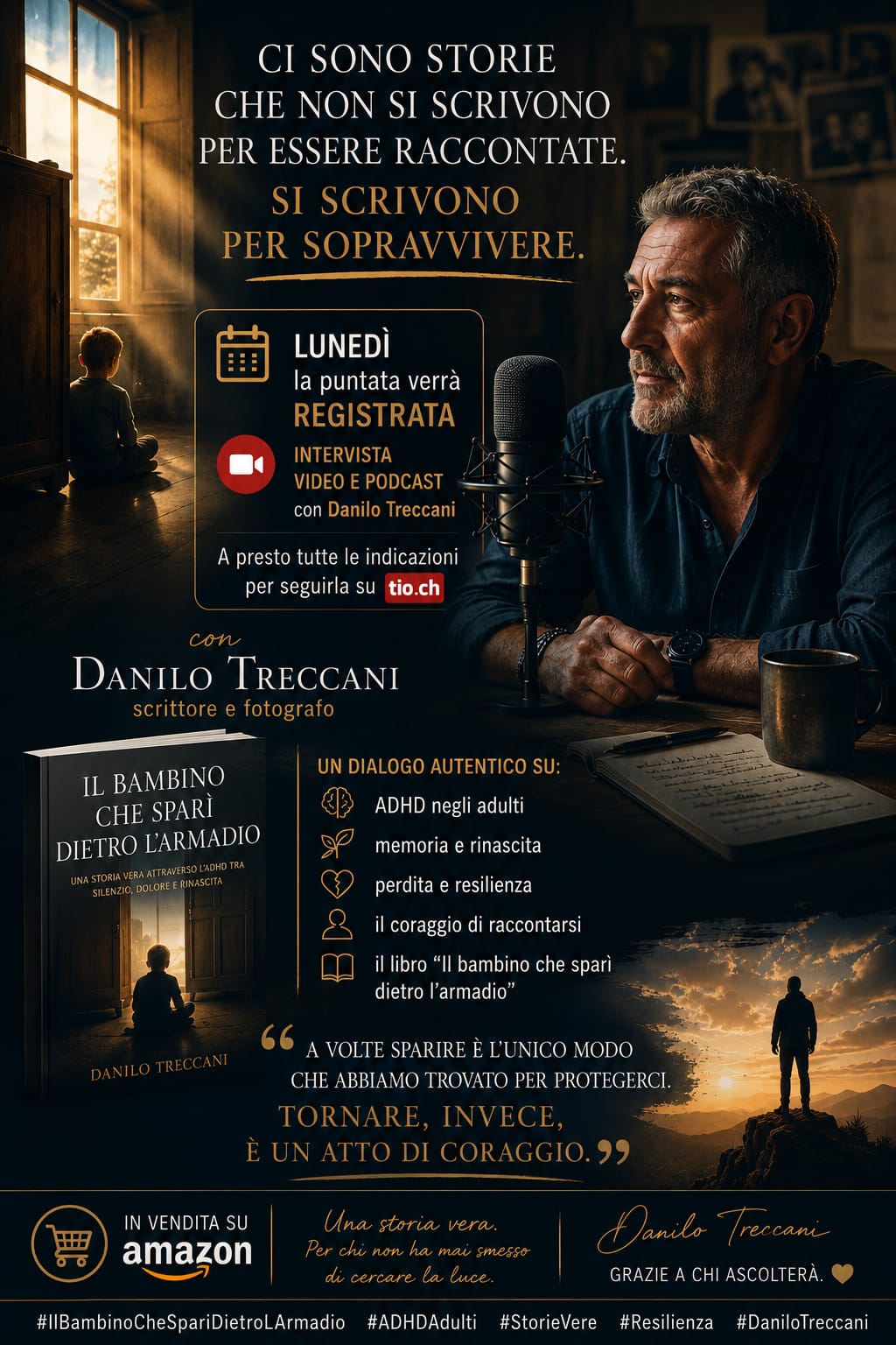 Intervista Video e Podcast in Arrivo su TIO.CH !